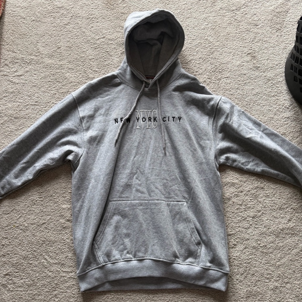 Gray NYC Hoodie
